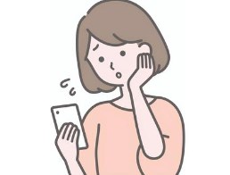 電話で解約する女性